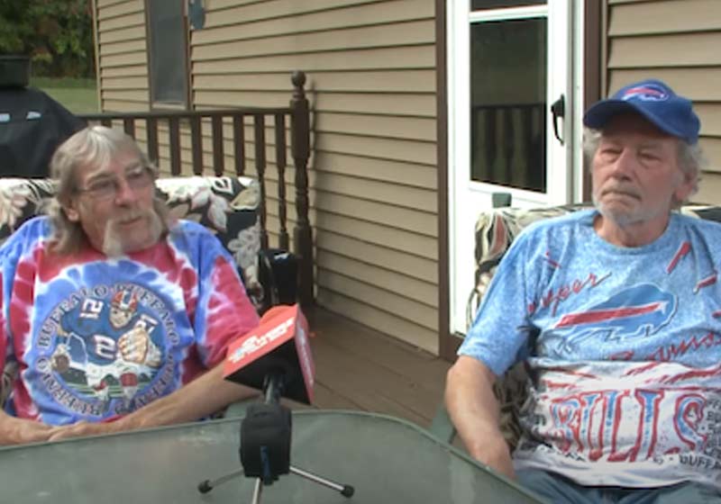 Os irmãos Don e Bruce - Foto: reprodução / WGRZ-TV