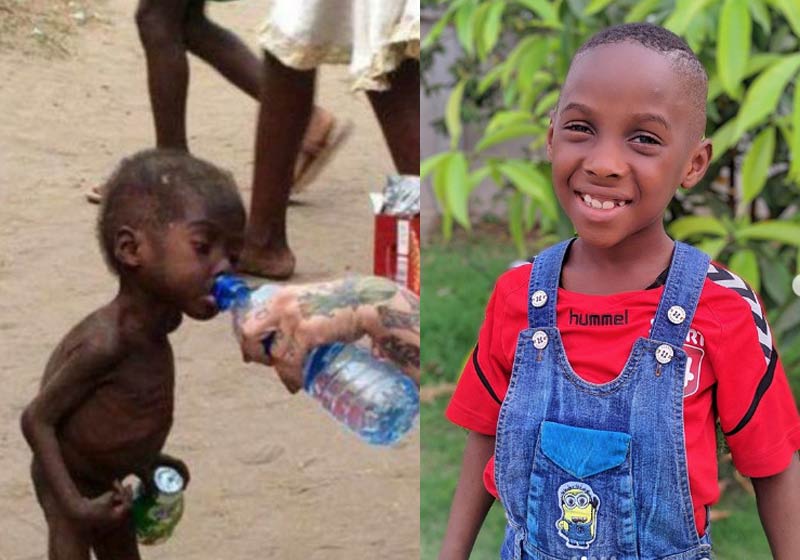 Hope em 2016 e em 2020 - Fotos: LandOfHope/Instagram