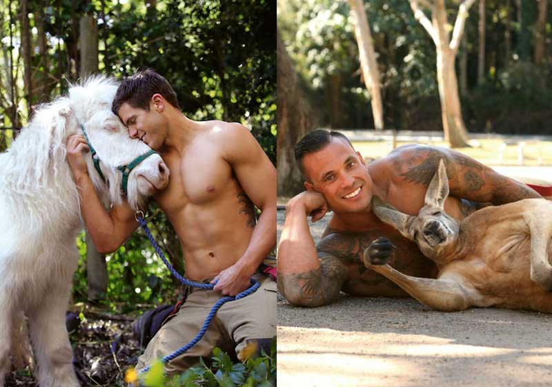 Bombeiros do Calendário 2020 - Fotos: SWNS