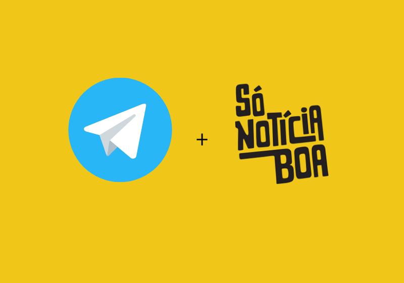 SóNotíciaBoa no Telegram - Arte: SNB