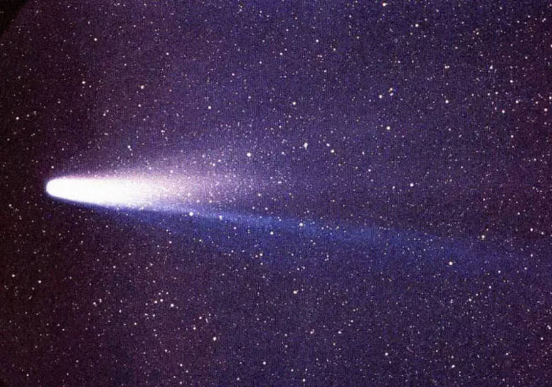 Poeira deixada pelo Cometa Haley Foto: Nasa