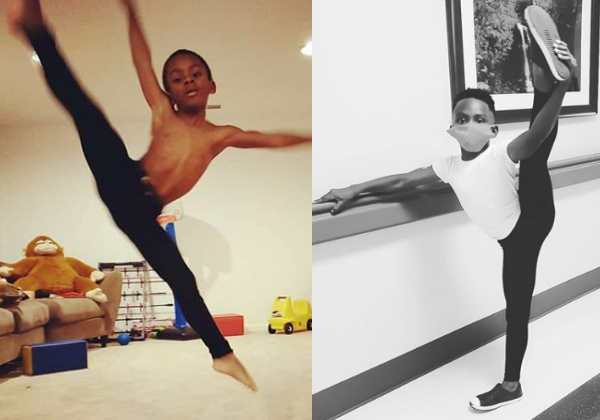 Maximus dança desde os 2 anos Foto: Instagram