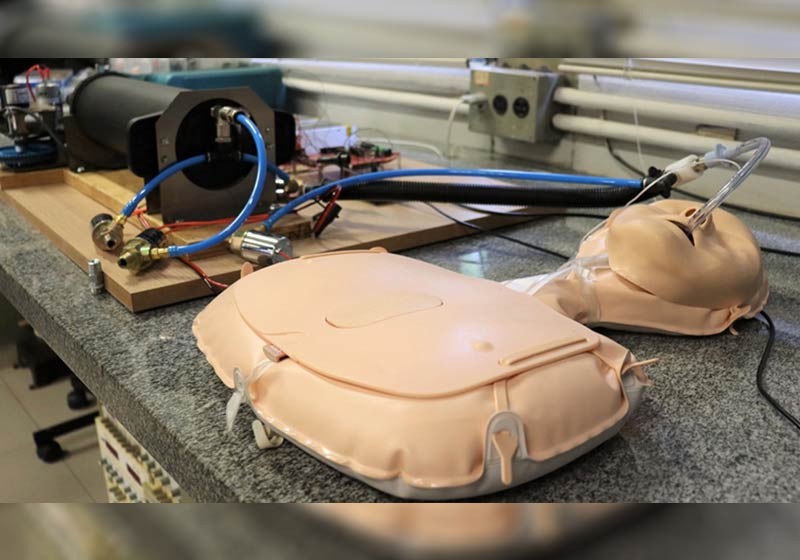 Respirador Artificial Integrado (RAI) - Foto: Henrique Fontes / SEL/USP