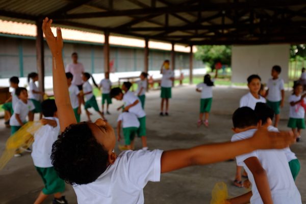 Alegria das crianças - Foto: divulgação