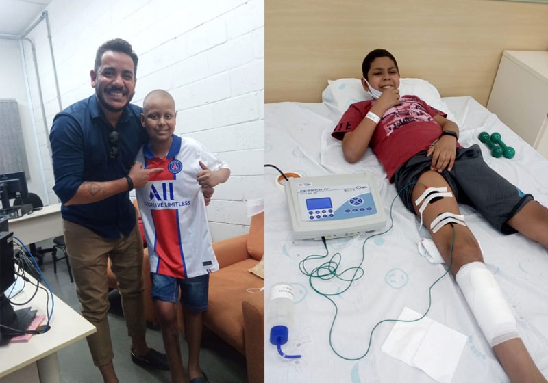 Jorge Alves e Gabriel Augusto - Fotos: arquivo pessoal