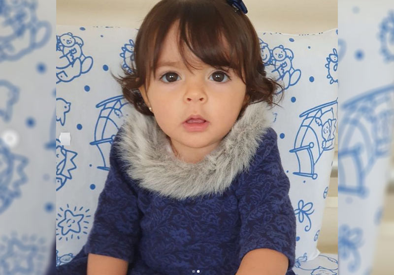 Kyara Lis, 1 ano e 3 meses - Foto: reprodução / Instagram