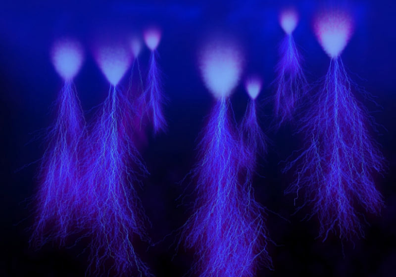 Flashes de luzes Júpiter - Foto: NASA/JPL