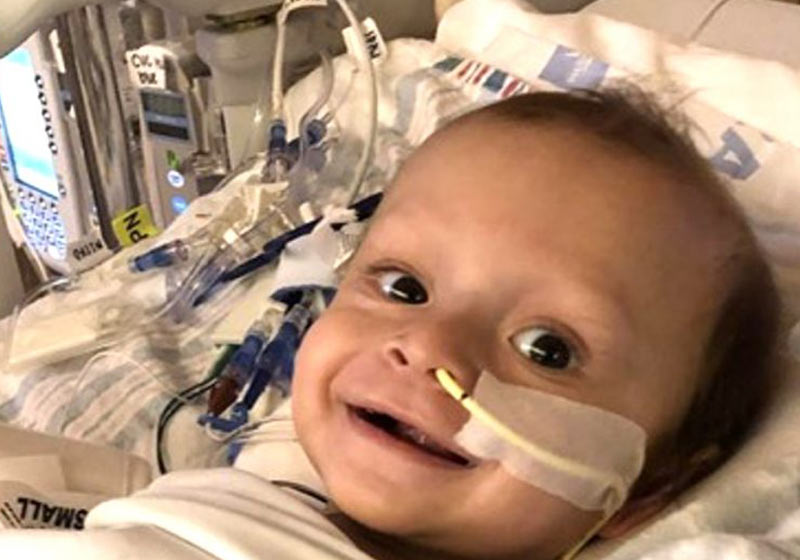 Bebê recebeu fígado de estranho - Foto: CBS