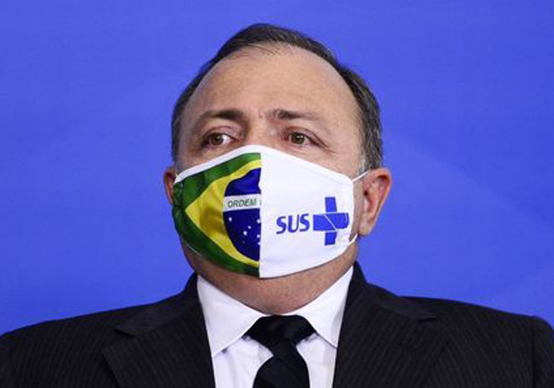 Ministro da Saúde, Eduardo Pazuello - Foto: Marcelo Camargo / Agência Brasil