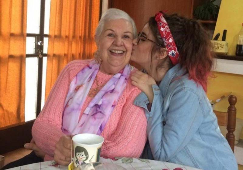 Edicleia e a neta Alice - Foto: arquivo pessoal