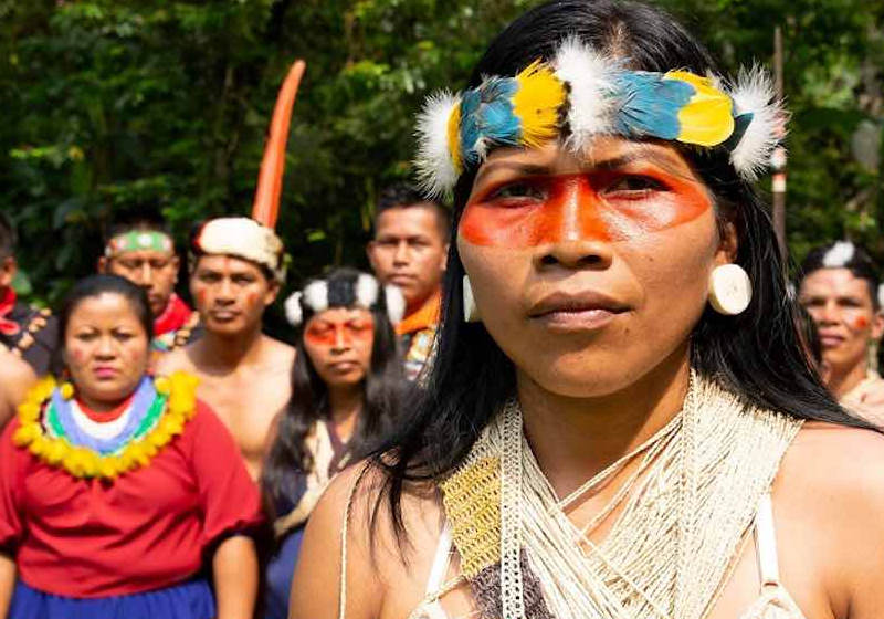 Nemonte Nenquimo Foto: Jeronimo Zuñiga, Amazon Frontlines/ Prêmio Ambiental Goldman