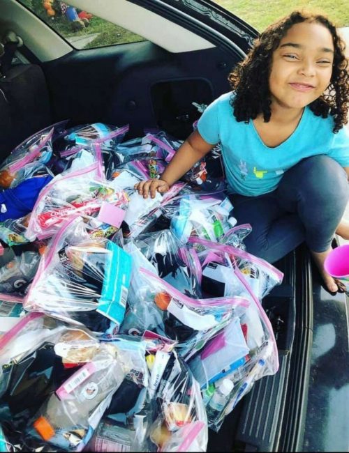 Bethany e as bolsas da felicidade - Foto: Colleen Moultry