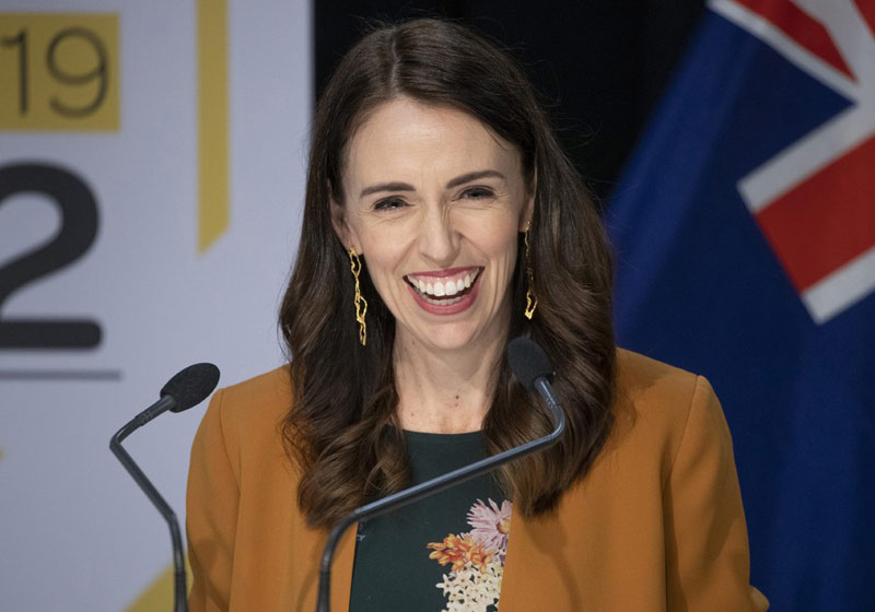 Jacinda Ardern - 1ª ministra da Nova Zelândia - Foto: Mark Mitchell/New Zealand Herald via AP