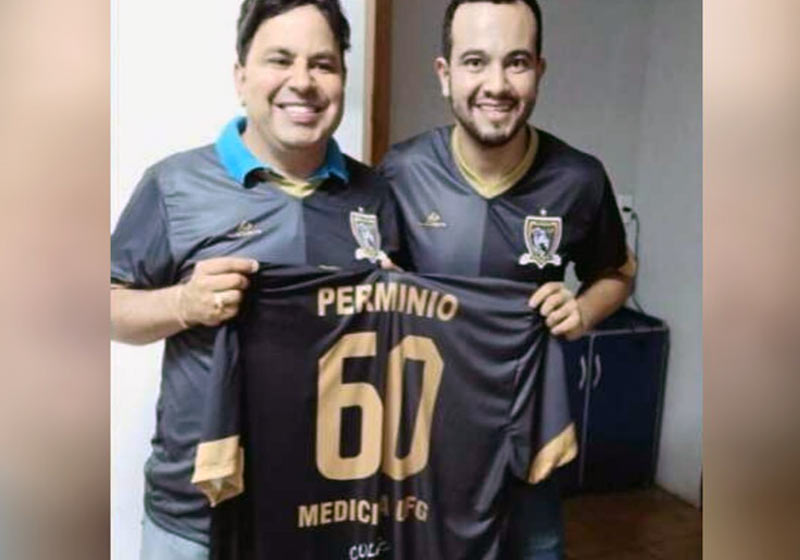 Professor Marcos e o médico Wallace - Foto: reprodução / TV Globo