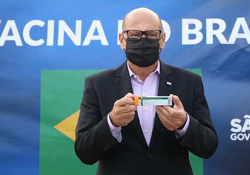 Dimas Covas, presidente do Instituto Butantan - Foto: reprodução / Governo de SP