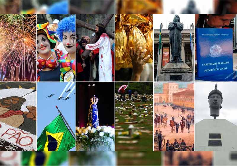 Feriados nacionais - Foto: montagem/Agência Brasil