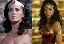 Mulher Maravilha em dose dupla: o encontro de Gal Gadot e Lynda Carter Lynda Carte e Gal Gadot como Mulher Maravilha - Fotos: Warner Bros / CBS / Divulgação