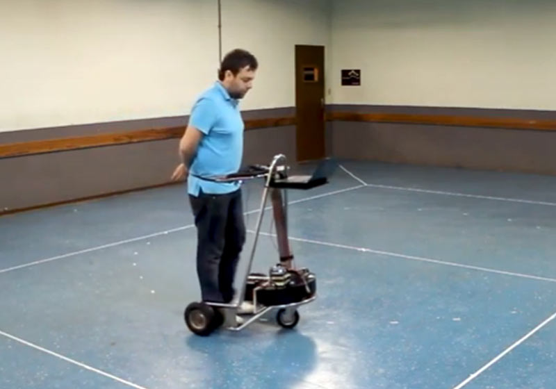 Cloud Walker, o andador inteligente - Foto: divulgacão