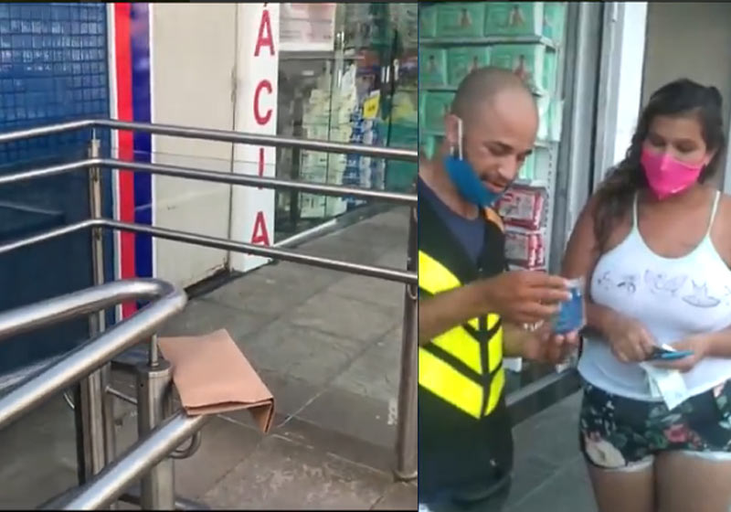 O pacote, Lucas e Tamires - Fotos: reprodução / JR