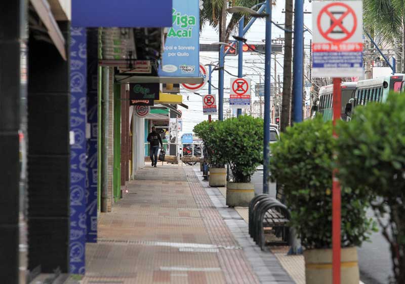 Lockdown em Araraquara - Foto: Luciano Claudino / Estadão Conteúdo