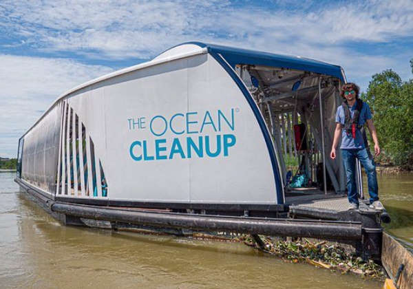 Boyan Slat, fundador da The Ocean Cleanup Foto: Divulgação