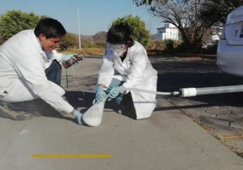 Estudantes buscam patrocínio para comercializar o filtro. - Foto: reprodução YouTube