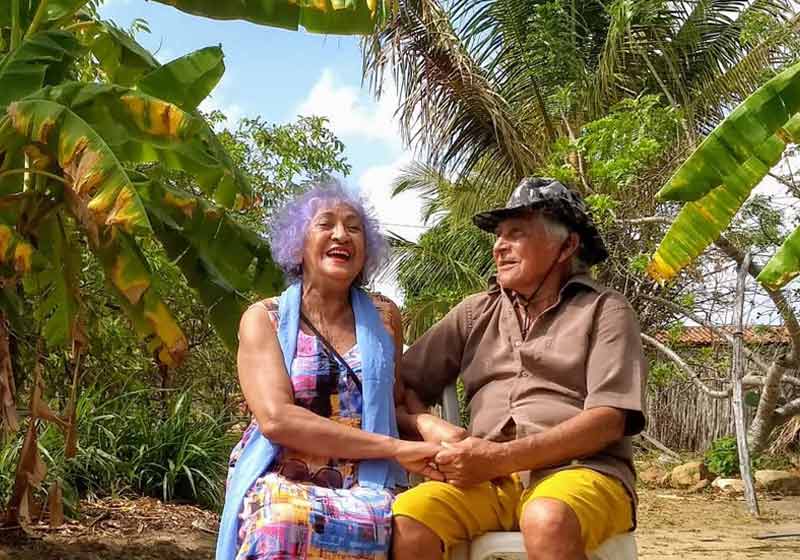 Antonia e Olavo casados 63 anos depois - Foto: arquivo pessoal