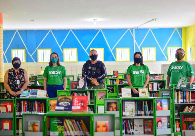 Projeto de leitura em presídios cearenses pode ser fator para redução de pena dos internos. - Foto: Governo do Ceará