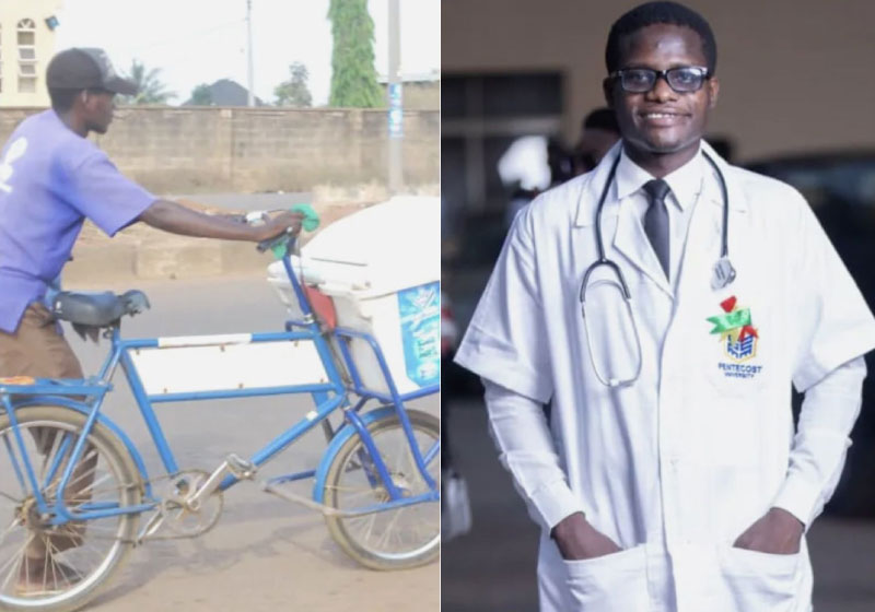 O maior sonho de Adom-Ba era trabalhar em hospitais para ajudar pessoas carentes. E ele conseguirá! - Foto: UGC