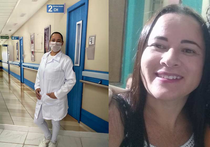 Sue Ellen realizou sonho de ser auxiliar de enfermagem - Foto: arquivo pessoal