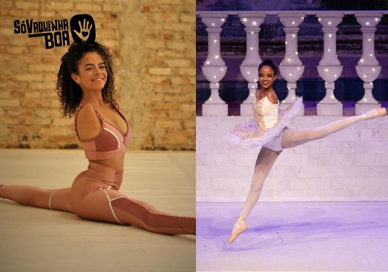 Vih Bueno, a bailarina de 17 anos quer representar o Brasil - Fotos: reprodução / Instagram