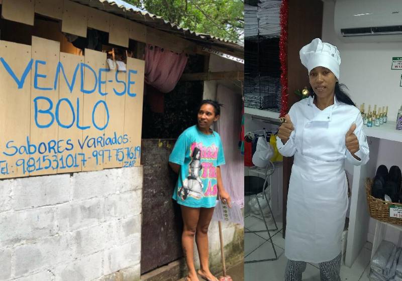 Keise, a nova confeiteira da Cidade de Deus - Foto: divulgação