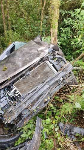 Carro da Mariana. - Foto: Corpo de Bombeiros/Divulgação