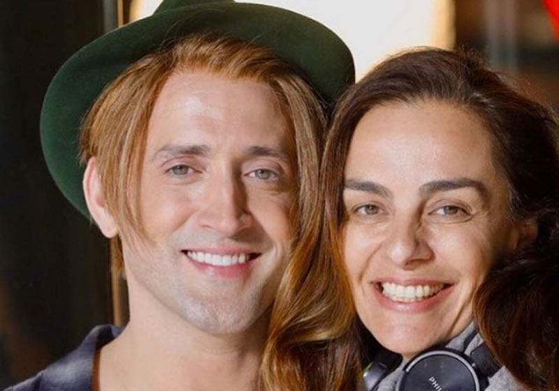 Paulo Gustavo e a cineasta Susana Garcia - Foto: arquivo/ Instagram