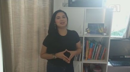 Samantha passou a realizar chamadas individuais e em grupo a partir de temáticas, como "Aniversariantes". - Foto: reprodução