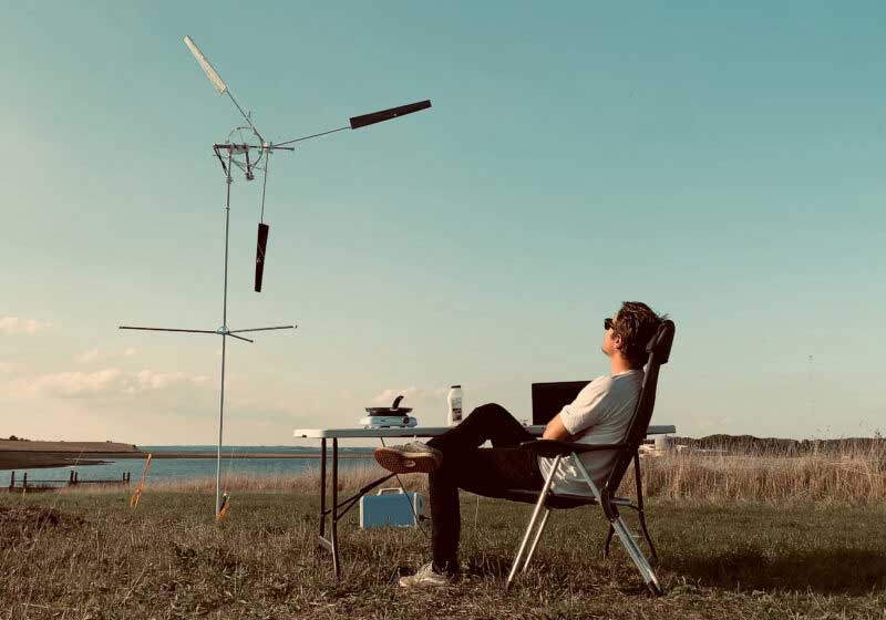 Turbina eólica portátil - Foto: divulgação KiteX