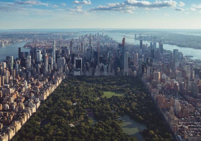 NY vacina turistas capa Vista aérea do Central Park, em Nova York - Foto: Jermaine Ee/Unsplash