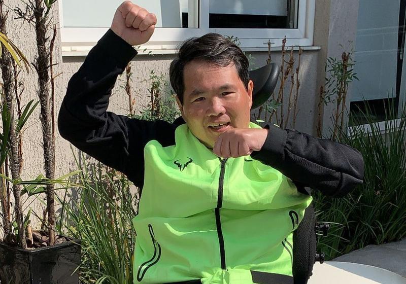 Robinson Shiba comemora: estou de volta - Foto: reprodução / Instagram