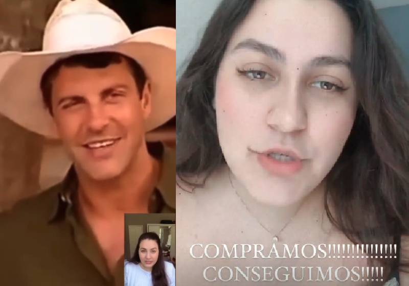 Gerson Brenner e a filha Vica - Fotos: reprodução / Instagram