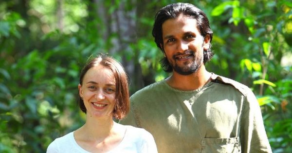 Zuzana e Susmith, criadores do couro vegano - Foto: Malai Biomaterials Design Pvt Ltd