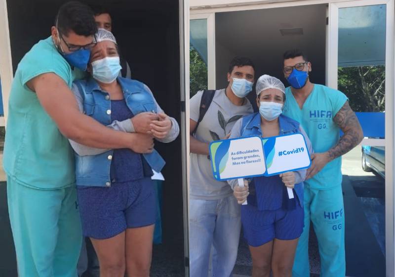 O enfermeiro que extubou a própria mãe no ES - Fotos: HIFA