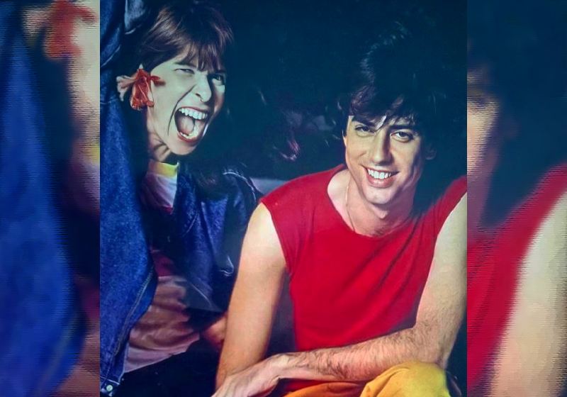 Rita Lee e Roberto de Carvalho nos anos 80- Foto: reprodução / Instagram