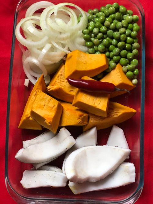 Ingredientes da receita - Foto: Patrícia Varela