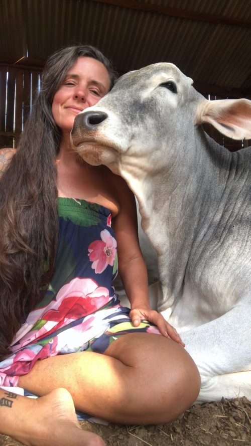 Patrícia Varela no Santuário Vale da Rainha - Foto: arquivo pessoal