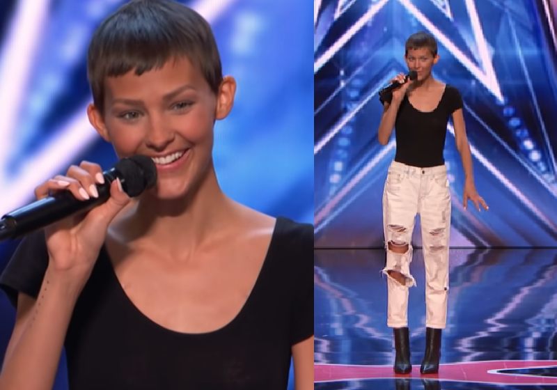 Jane Marczewski emocionou a todos na TV com sua força de viver - Fotos: reprodução AGT