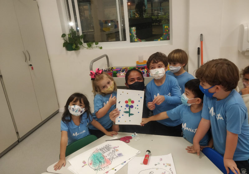 Crianças de 4 anos criaram o Dia da Gentileza - Foto: divulgação