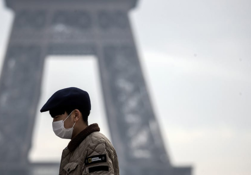 A obrigatoriedade do uso de máscaras é anulada na França - Foto: reprodução