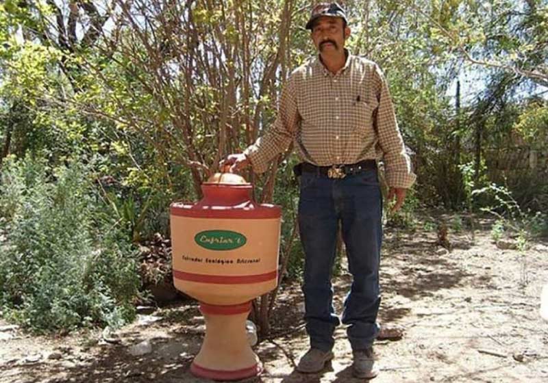 A geladeira de argila não precisa de energia elétrica e conserva alimentos por até 3 dias. - Foto: divulgação