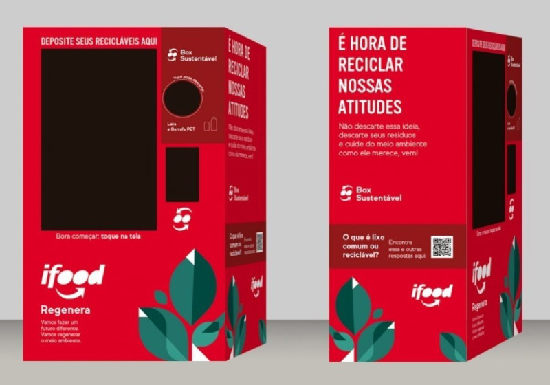 Os pontos de descarte para recicláveis do iFood atingirão diferentes grupos de pessoas. - Foto: divulgação