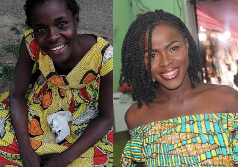 Jasmine ganhou um Dia de Princesa e encantou a todos. - Foto: De-Graft Johnson Foundation